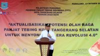 Walikota Tangsel Hadiri Pelantikan FPTI