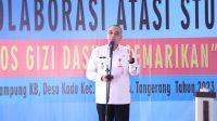 Kolaborasi Atasi Stunting, Bupati Zaki Luncurkan Pos Gizi, DASHAT dan Gemar Makan Ikan