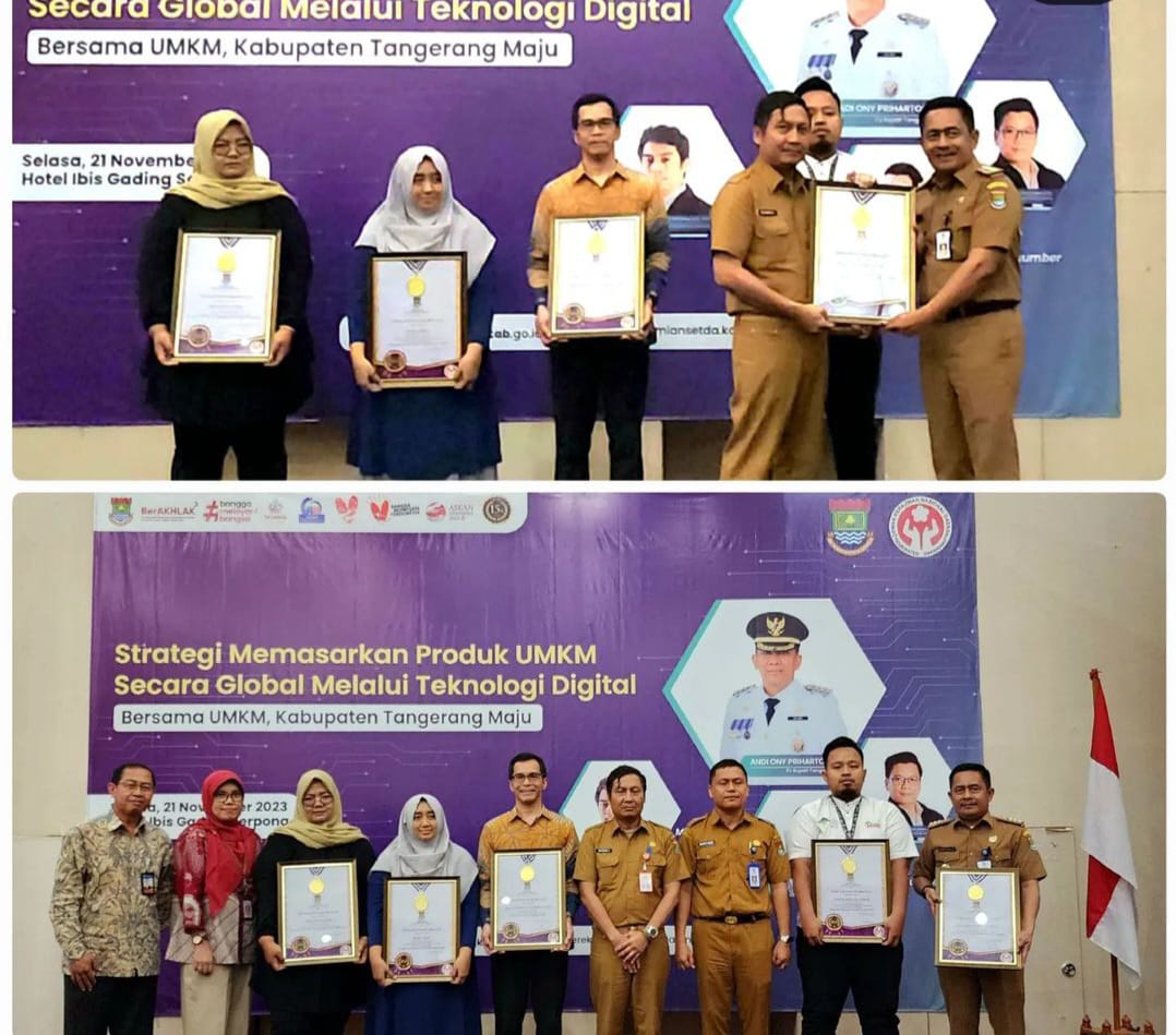 Kecamatan Kelapa Dua Raih Penghargaan.