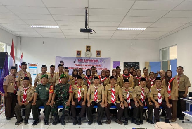 H. Adi Jahudi.,S.Pd.,M.,M Dilantik Menjadi Ketua Gerakan Pramuka Kwarran Kecamatan Pamulang.