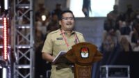 Hadiri Rapat Konsolidasi KPU, Plh. Dirjen Polpum Kemendagri Ajak Generasi Muda Sukseskan Pemilu 2024.