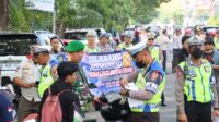 Ganggu Ketertiban, Puluhan Motor Knalpot Brong Dirazia Polisi di Kota Tangerang.