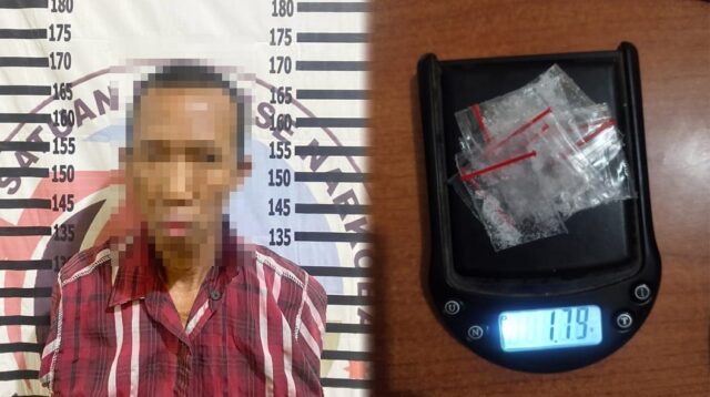 Polres Tulang Bawang Tangkap Petani Pengedar Narkotika.