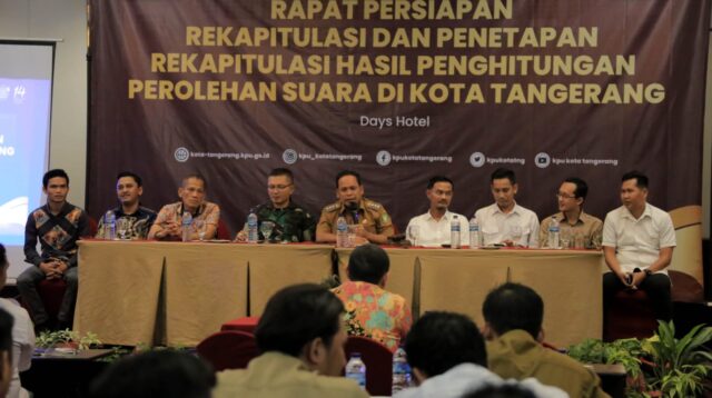 Pj Walikota Tangerang : Pemkot Siap Kawal dan Dukung Pemilu Sukses Hingga Tuntas.