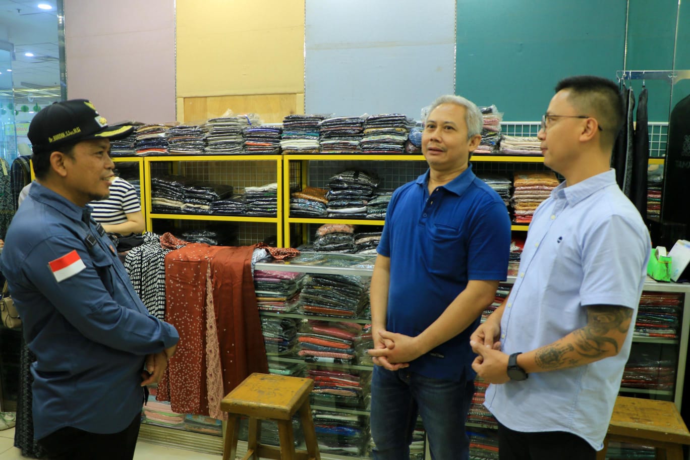 Pj.Walikota Tangerang Kembali Gelar Dialog Dengan Para Pedagang Pasar Anyar.