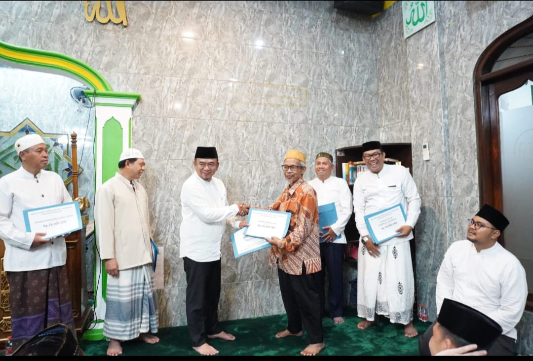 Camat Ciledug Safari Ramadhan Di Mesjid Al-Furqon Parang Serab.