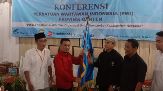 Rian Nopandra Kembali Pimpin Ketua PWI Banten Periode 2024-2029.