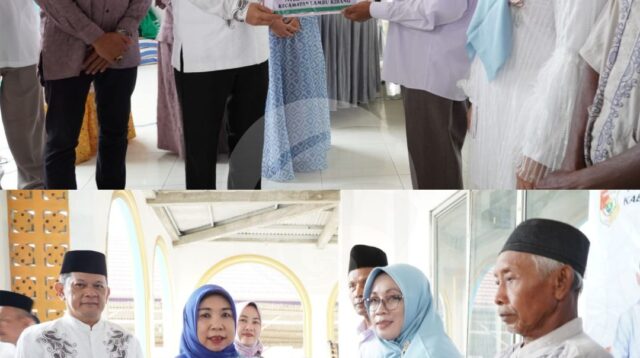 Pj Bupati Tubaba M. Firsada Buka Bersama Masyarakat Kecamatan Lambu Kibang.