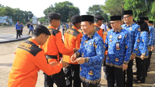 Pasca Libur Lebaran Pj Bupati Tulang Bawang Sidak Ke OPD.