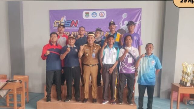 Camat Mekar Baru Buka Seleksi Atlet Tingkat SD.