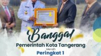 Dinas Kominfo Kota Tangerang Raih Dua Penghargaan KIPP.