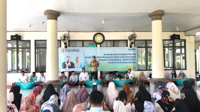 Pj Bupati Tulang Bawang Menghadiri Kegiatan Pembentukan Akhlak.