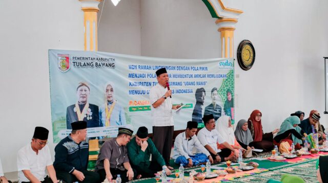 Pj Bupati Tulang Bawang Hadiri Kegiatan Pembentukan Akhlak.