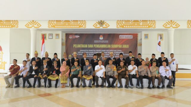 Panitia PPK Se-Kabupaten Tulang Bawang Dilantik.