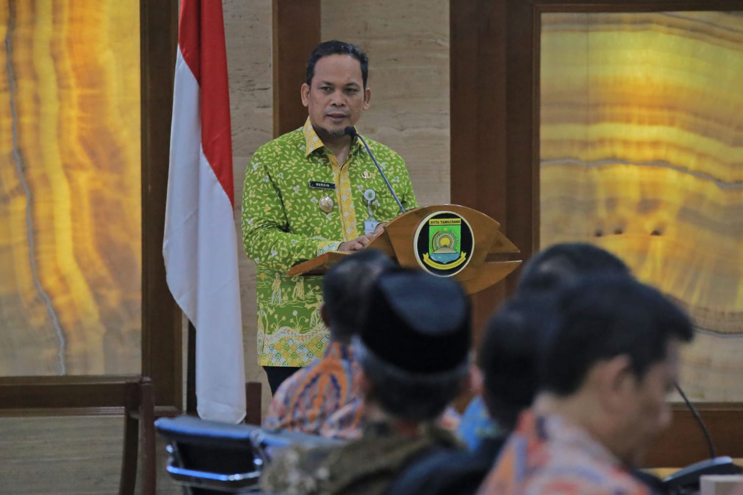 Pj Wali Kota Tangerang Buka Kegiatan Sosialisasi Saber Pungli Jelang PPDB.