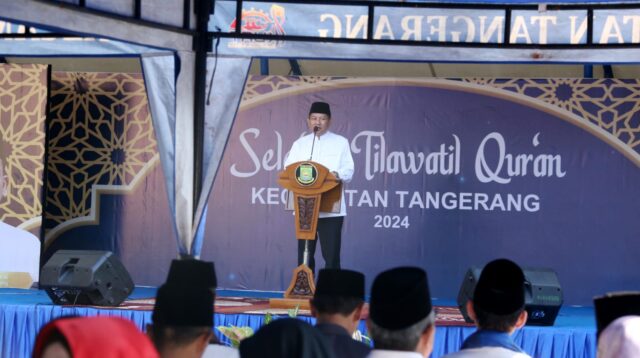 Sekda Kota Tangerang Buka Acara STQ Tingkat Kecamatan Tangerang.