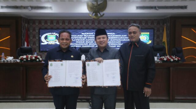 Pj Walikota Tangerang Hadir Dalam Rapat Paripurna DPRD.