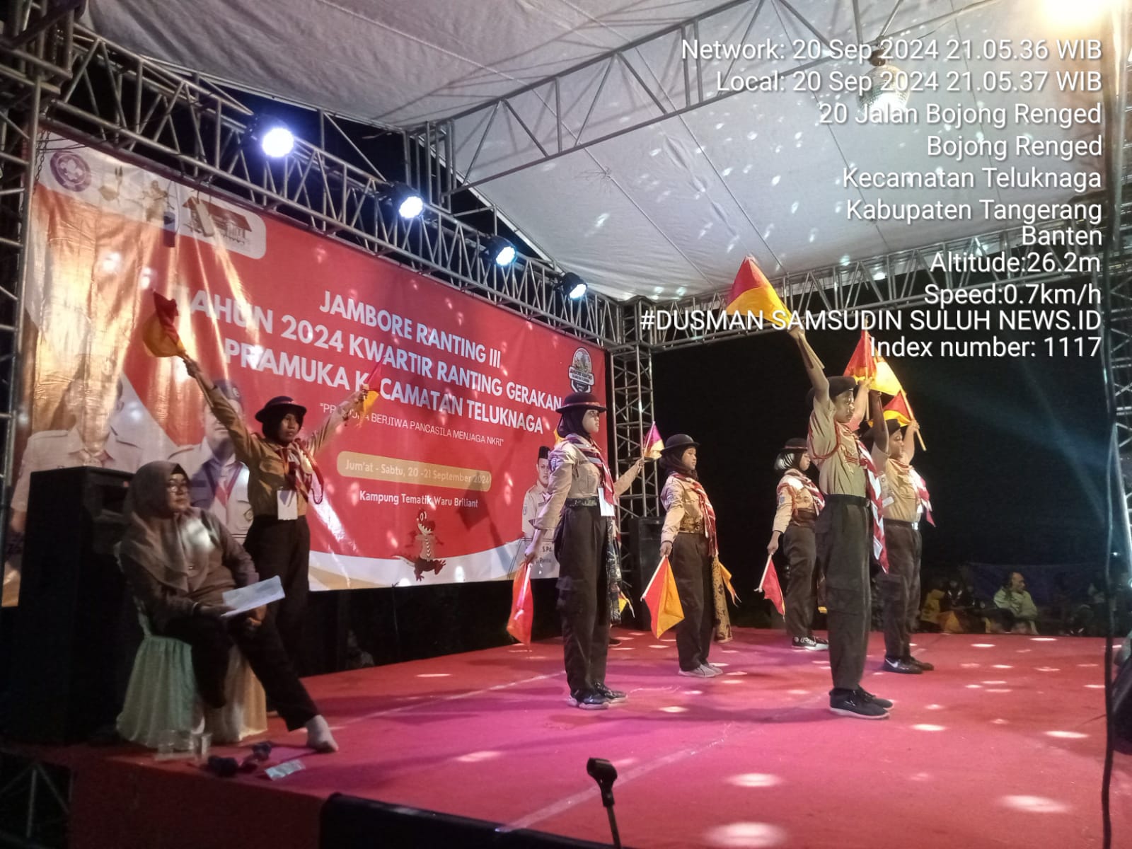 Jambore Ranting III Tahun 2024 Kwartir Ranting Gerakan Pramuka Kecamatan Teluk Naga.