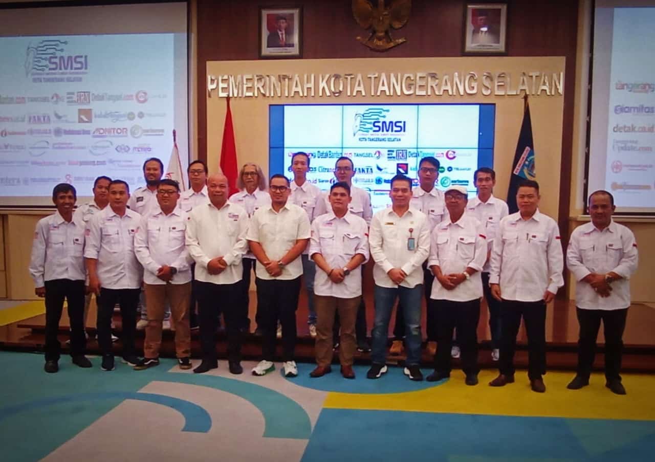 Kepengurusan SMSI Tangsel Periode 2024-2027 Resmi Dilantik.