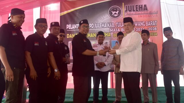 Pj Bupati Tubaba Menghadiri Pelantikan DPD JULEHA.