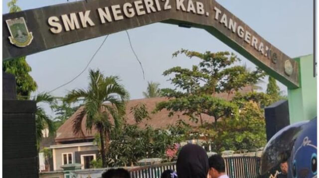 Barata Desak 152 Siswa SMKN 2 Kabupaten Tangerang Diduga Titipan Dianulir.
