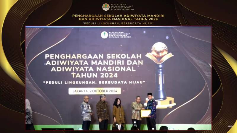 34 Sekolah di Kota Tangerang Raih Penghargaan Adiwiyata Nasional dan Mandiri.