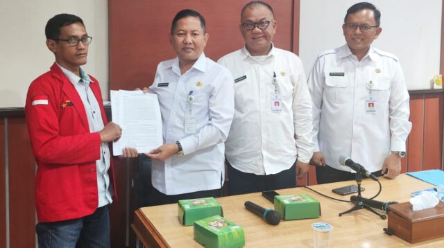 Sekda Kota Tangerang Terima Kunjungan Aliansi Buruh.