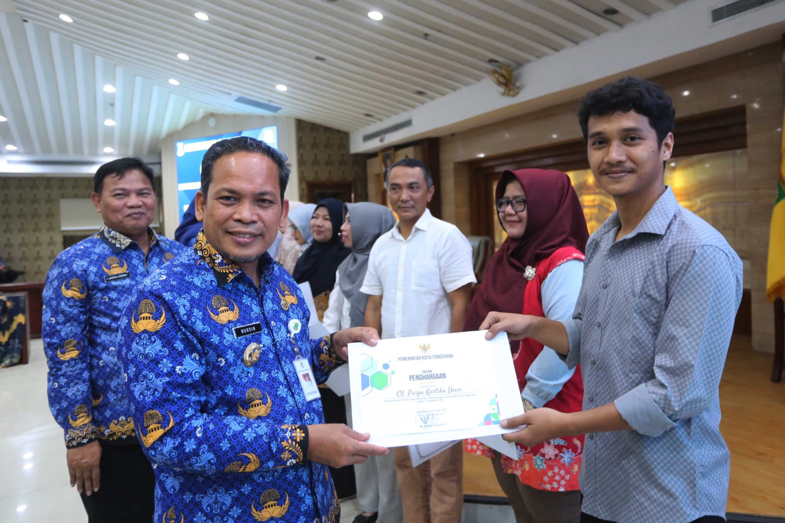 Saat Evaluasi MBG, Pj Walikota Tangerang Sampaikan Kesiapan Pelaksanaan MBG Tahun 2025.