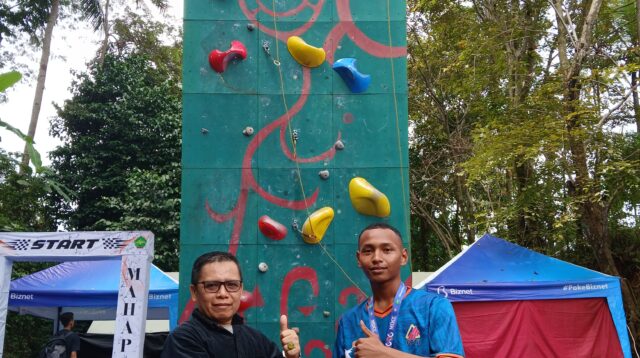 Atlet Panjat Tebing Tubaba Raih Emas dan Perunggu di Ajang MOCC!