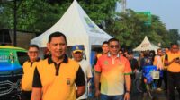 Menyambut Hari Bhayangkara ke-79, Polres Metro Tangerang Kota Gelar Pemeriksaan Kesehatan Gratis dan Pelayanan Terpadu di lokasi Car Free Day.