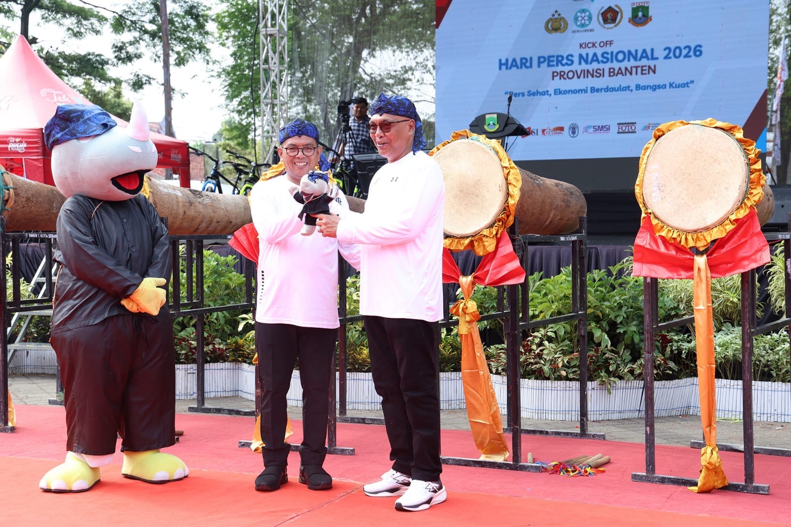 Kick-Off HPN 2026 Digelar Meriah, Banten Tegaskan Kesiapan Menjadi Tuan Rumah Nasional.
