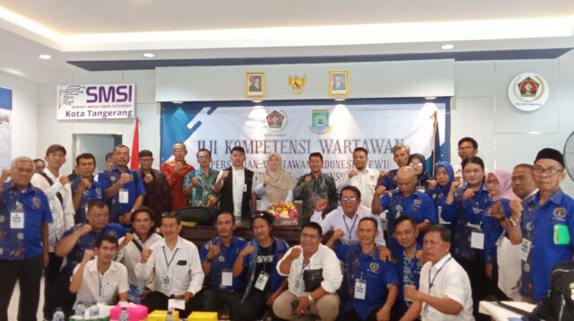 PWI Kota Tangerang Gelar UKW, Dorong Profesionalisme dan Standarisasi Wartawan.