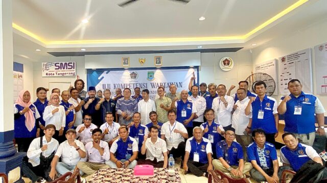 PWI Kota Tangerang Gelar UKW, 28 Peserta Dinyatakan Kompeten.