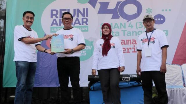 Reuni SMAN 4 Jadi Momentum Silaturahmi Alumni, Wakil Wali Kota Sampaikan Harapan.