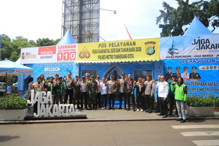 Polres Metro Tangerang Kota Siapkan Operasi Lilin Jaya 2025, Amankan Nataru.