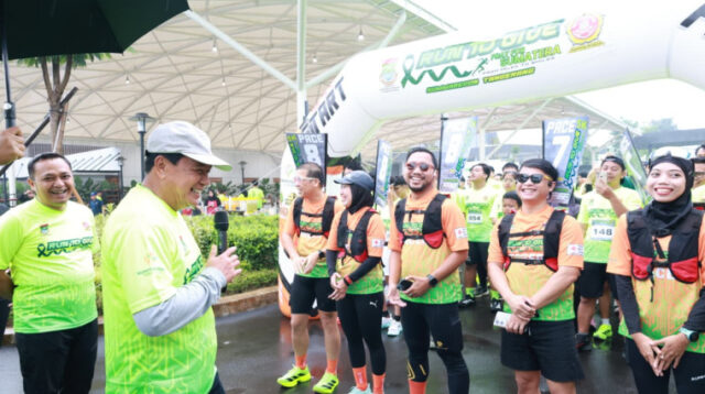 Run To Give For Sumatra, Bupati Tangerang Ajak Masyarakat Perkuat Solidaritas Kemanusiaan.