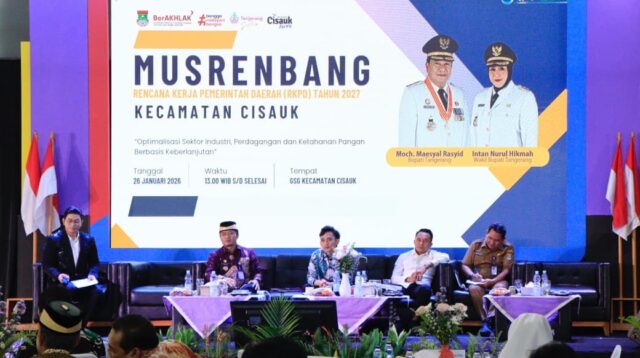Kecamatan Cisauk Laksanakan Musrenbang RKPD 2027.