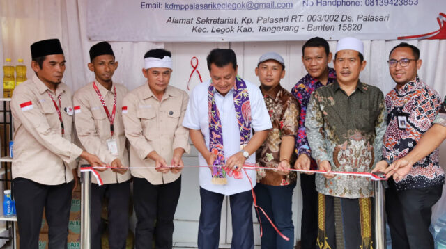 Bupati Tangerang Resmikan Operasional KDMP Desa Palasari.