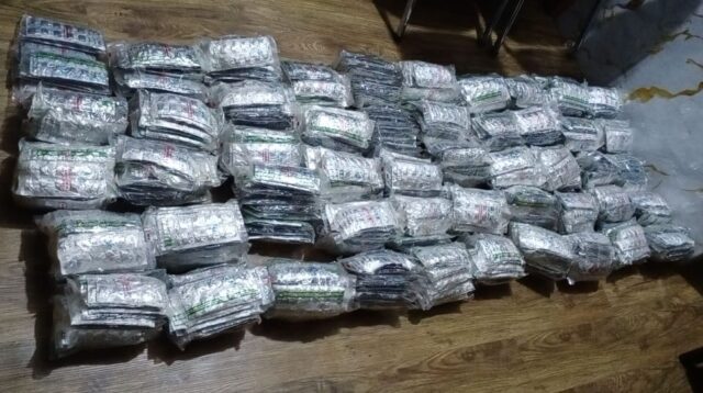 Polsek Batuceper Amankan 49.500 Butir Tramadol Ilegal, Diduga Jaringan Peredaran Obat Keras.