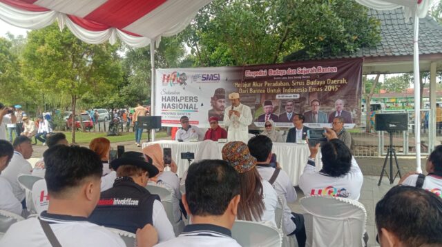 Awali Rangkaian HPN 2026, Ratusan Delegasi SMSI Se-Indonesia Lakukan Napak Tilas Sejarah di Kesultanan Banten Lama.