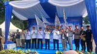 Walikota Tangerang Dampingi Kementerian Perhubungan Lepas Ribuan Pemudik Gratis.