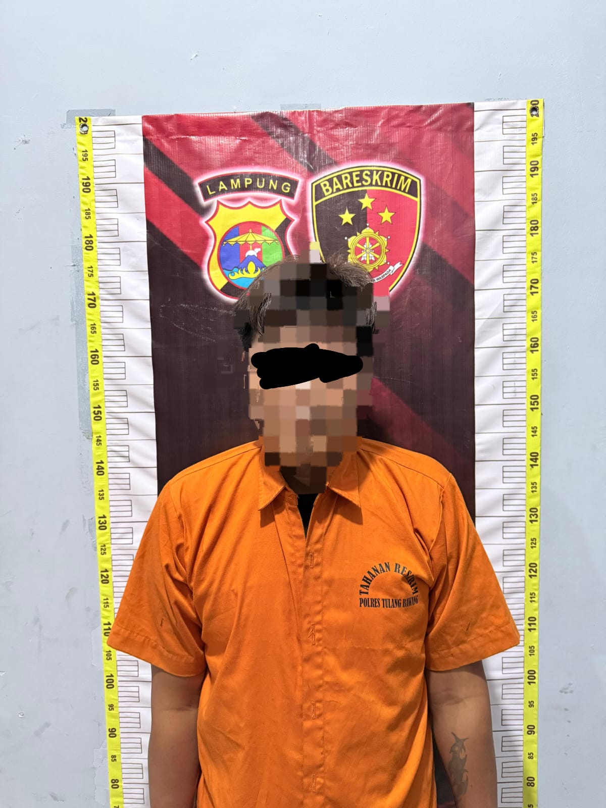 Dengan Gerak Cepat Tekab 308 Polres Tulang Bawang Berhasil Tangkap Pelaku Pembunuhan Sadis dan Berencana.