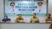 Kecamatan Karawaci Perkuat Peran Satlinmas Melalui Sosialisasi Perda
