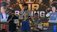 Tiga Petinju Kota Tangerang Sabet Emas di VIP Boxing Road to PON Beladiri 2026