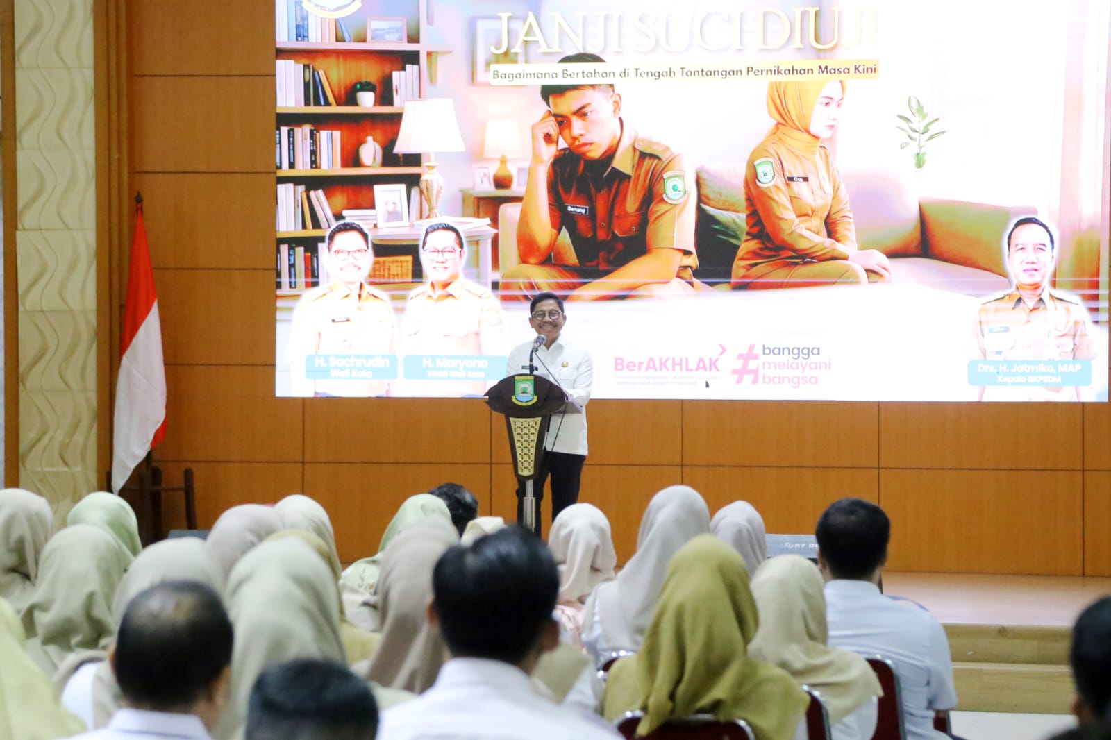 Wali Kota Tangerang Buka Kegiatan Pembinaan Pegawai ASN, dengan Tema "Ketika Janji Suci Diuji"