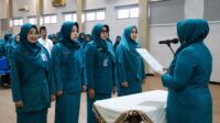 Dilantik Serentak, TP PKK, Bunda PAUD dan Bunda Posyandu Kecamatan Siap Perkuat Pelayanan Anak