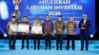 Pemkot Tangerang Raih Anugerah Layanan Investasi 2026.
