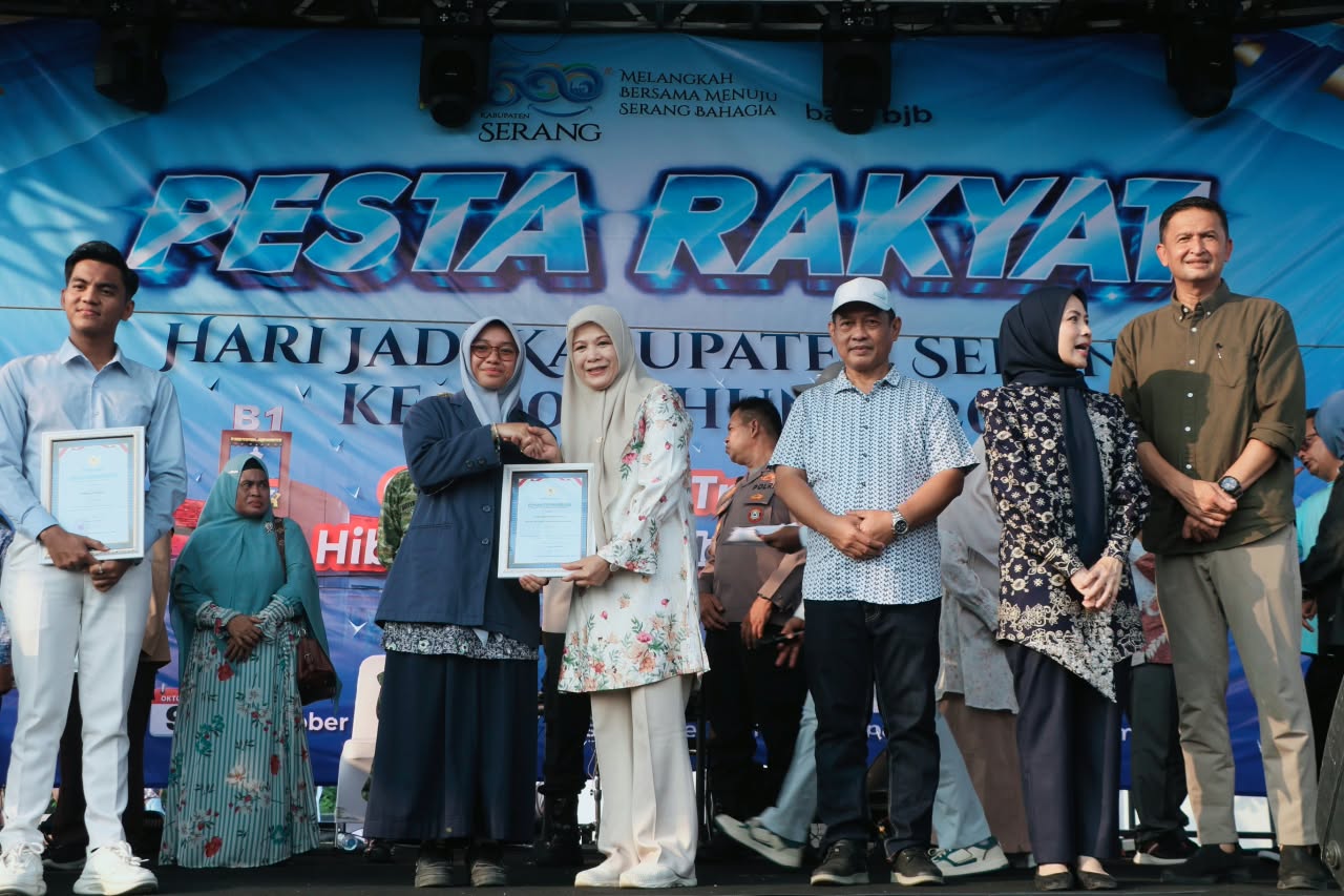Pesta Rakyat Hari Jadi ke 500 Kabupaten Serang, Bupati Ratu Zakiyah Ajak Perkuat Solidaritas