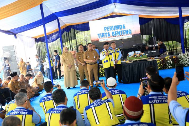 HUT ke-31 Perumda Tirta Benteng, Sachrudin Tekankan Kualitas Layanan Air Bersih