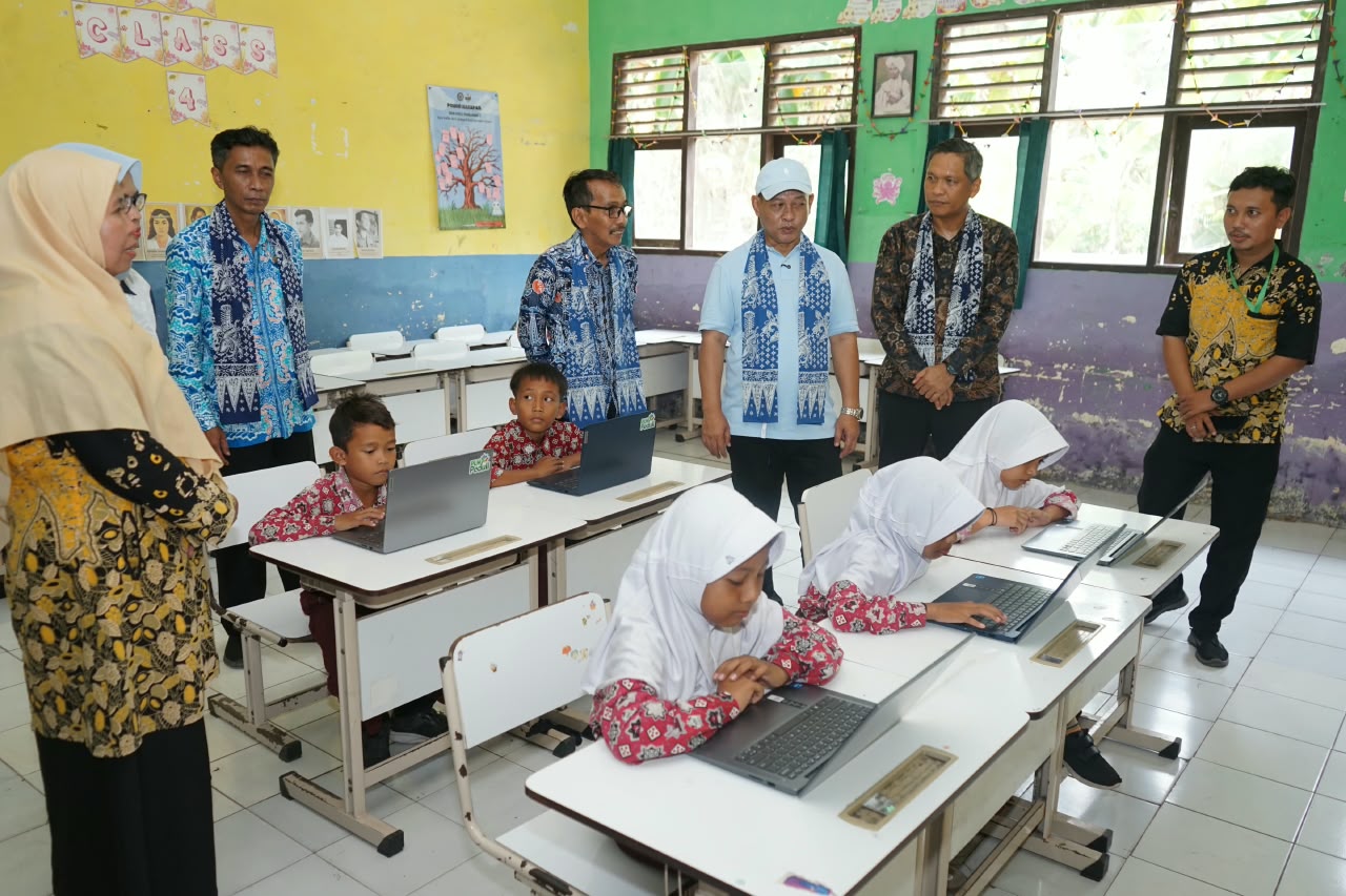 Wabup Najib Hamas Sebut Program PLN Peduli Bukti Kepedulian terhadap Dunia Pendidikan